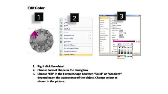 PowerPoint Layouts Editable Multiple Jigsaw Ppt Template