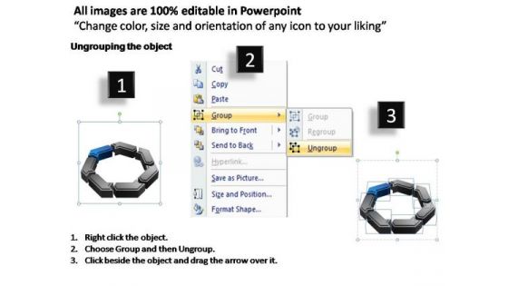 PowerPoint Layouts Editable Process Chart Ppt Slide