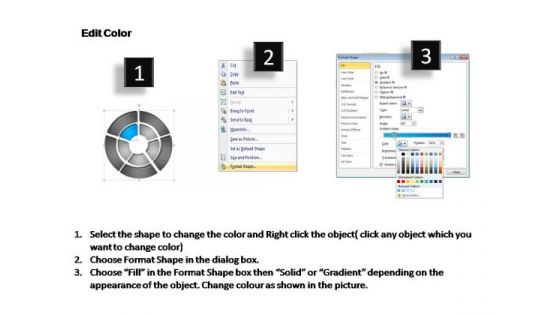 PowerPoint Layouts Graphic Double Ring Ppt Backgrounds