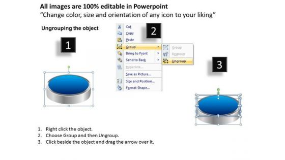 PowerPoint Layouts Growth 3d Pedestal Ppt Presentation