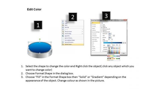 PowerPoint Layouts Growth 3d Pedestal Ppt Slides