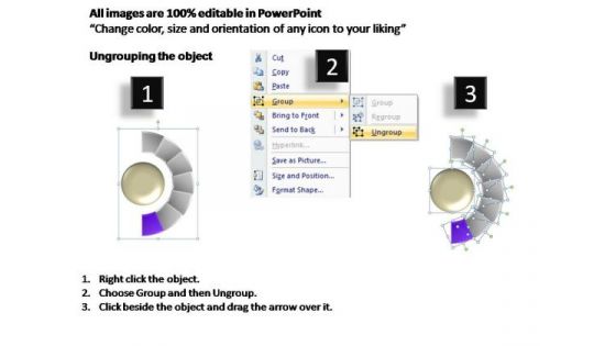 PowerPoint Layouts Growth Semi Circle Ppt Design Slides