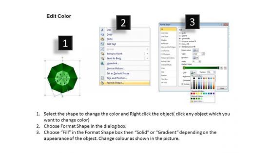 PowerPoint Layouts Image Circular Quadrant Ppt Theme