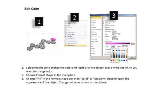 PowerPoint Layouts Image Gears Process Ppt Design