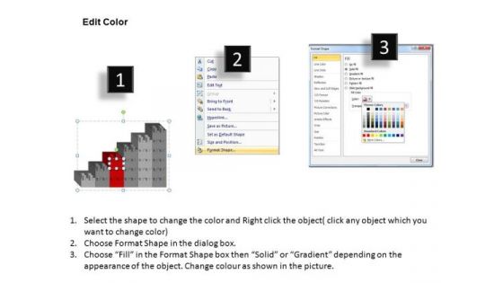 PowerPoint Layouts Leadership Lego Blocks Ppt Slides