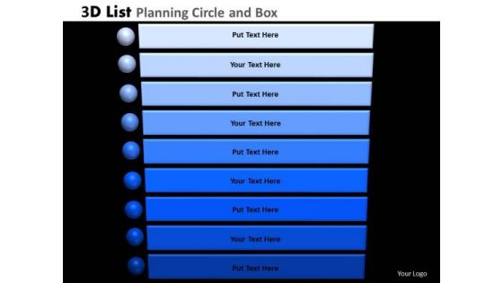 PowerPoint Layouts Leadership List Planning Ppt Designs