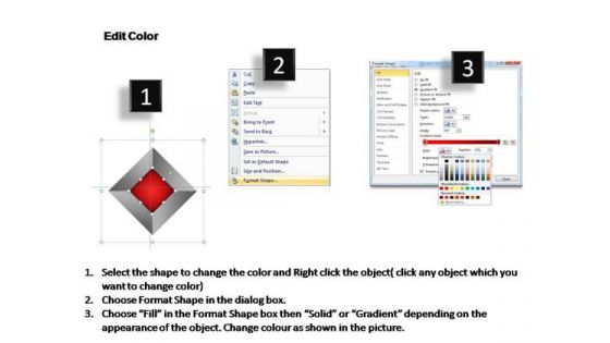 PowerPoint Layouts Leadership Process Chart Ppt Design Slides
