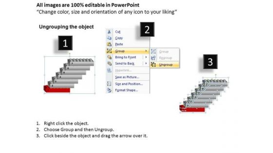 PowerPoint Layouts Marketing Lego Blocks Ppt Process