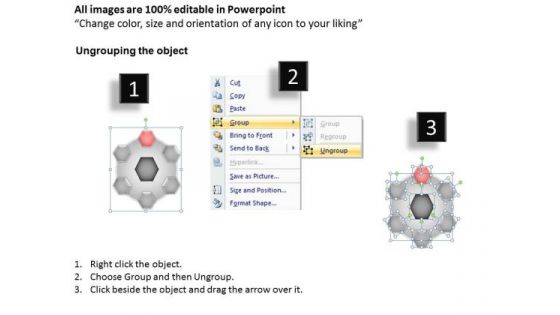 PowerPoint Layouts Process Wheel And Spoke Process Ppt Template