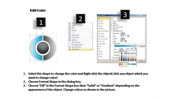 PowerPoint Layouts Sales Circular Process Ppt Themes