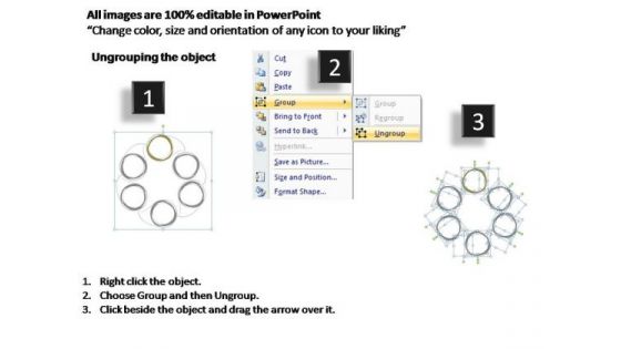 PowerPoint Layouts Sales Cycle Process Ppt Slide Designs