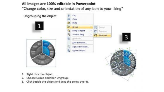 PowerPoint Layouts Sales Pie Chart Diagram Ppt Slide Designs