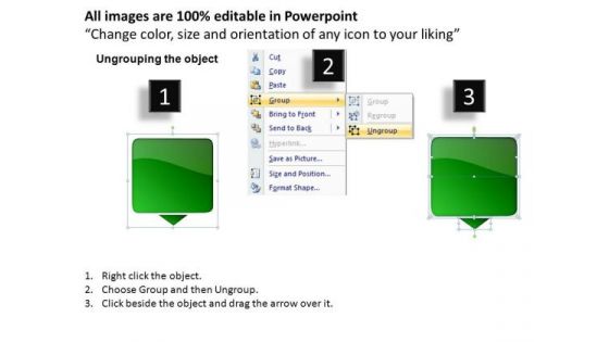 PowerPoint Layouts Strategy Process Flow Ppt Slides