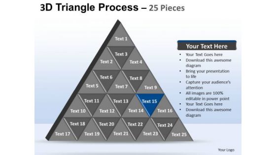 PowerPoint Layouts Strategy Triangle Process Ppt Layouts