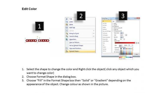 PowerPoint Layouts Success Weak Broken Chains Ppt Slides