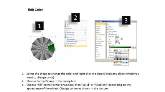 PowerPoint Layouts Teamwork Circular Quadrant Ppt Backgrounds