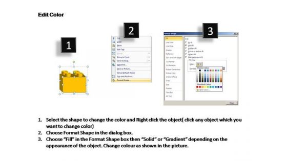 PowerPoint Layouts Teamwork Lego Blocks Ppt Design