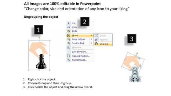 PowerPoint Leadedrship Balance Chess Pawn Ppt Slide Designs