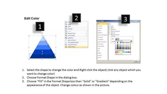 PowerPoint Presentation Business Competition 3d Circular Process List Ppt Design Slides