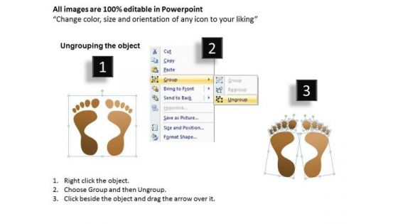 PowerPoint Presentation Business Growth Footprints Ppt Layouts