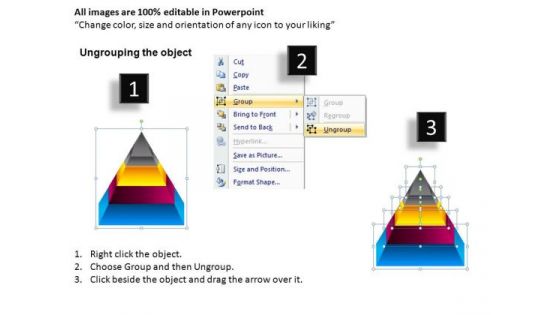 PowerPoint Presentation Business Strategy Pyramid Ppt Slides