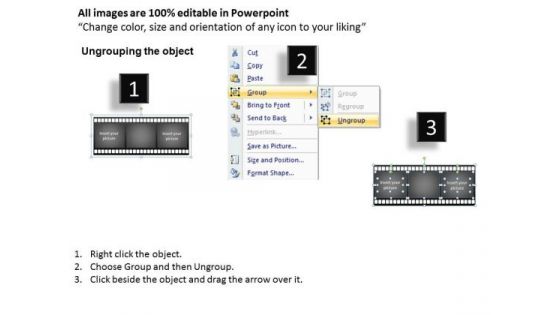 PowerPoint Presentation Business Teamwork Vision Movie Timeline Ppt Themes