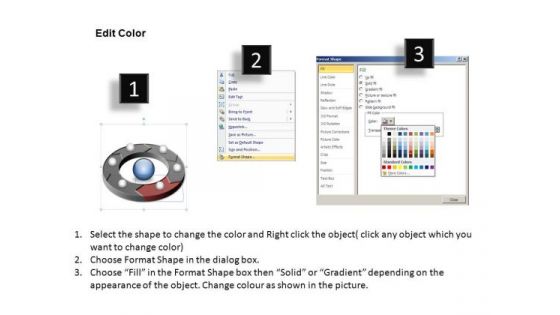PowerPoint Presentation Chart Circular Process Ppt Templates