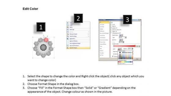 PowerPoint Presentation Chart Hub And Spokes Process Ppt Slide Designs
