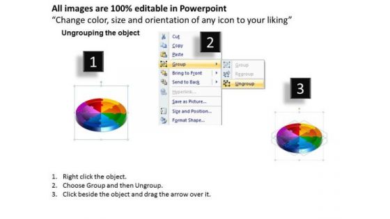PowerPoint Presentation Circle Puzzle Company Ppt Template