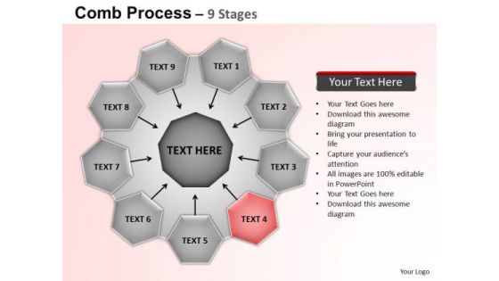 PowerPoint Presentation Circular Flow Diagram Ppt Template