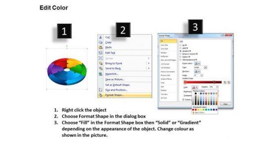 PowerPoint Presentation Circular Marketing Ppt Theme