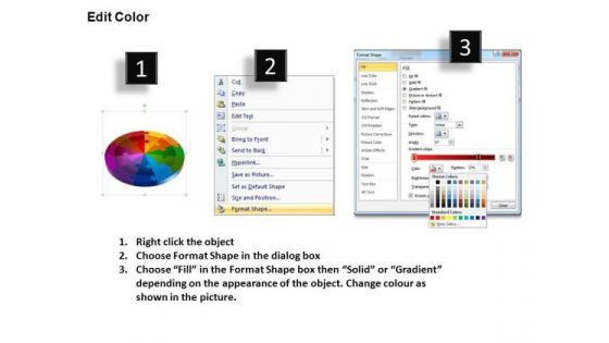 PowerPoint Presentation Circular Process Circle Puzzle Diagram Ppt Theme