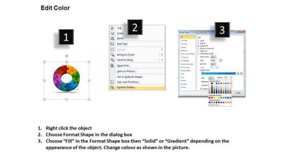 PowerPoint Presentation Circular Puzzle Process Business Ppt Design Slides
