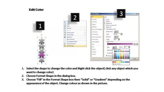 PowerPoint Presentation Company Business Puzzle List Ppt Themes