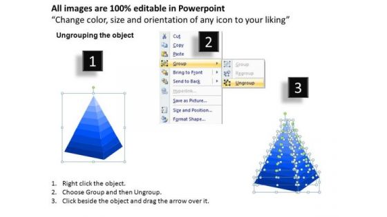 PowerPoint Presentation Company Pyramid Ppt Backgrounds