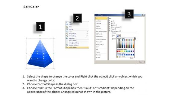 PowerPoint Presentation Company Pyramid Ppt Backgrounds