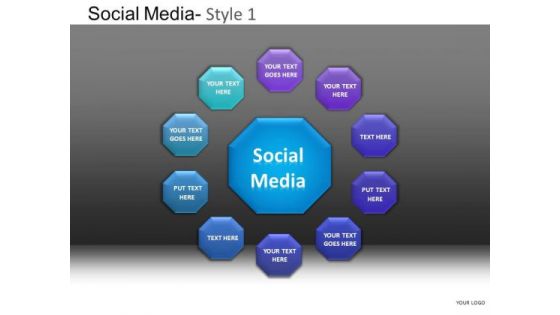 PowerPoint Presentation Corporate Strategy Social Media Ppt Designs