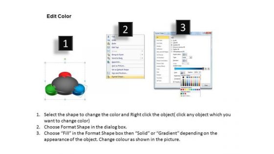 PowerPoint Presentation Cycle Chart Circular Puzzle Ppt Slides