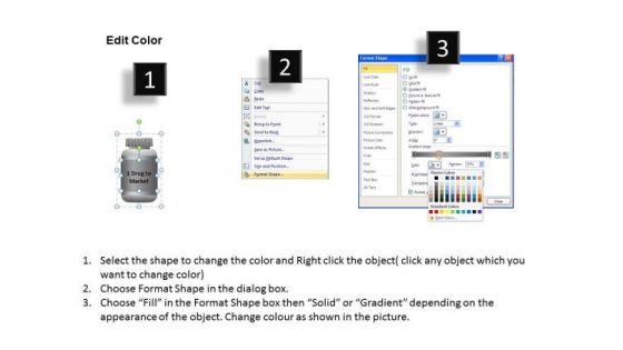 PowerPoint Presentation Designs Business Strategy Drug Discovery Process Ppt Layouts