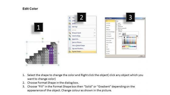 PowerPoint Presentation Designs Chart Lego Blocks Ppt Layout