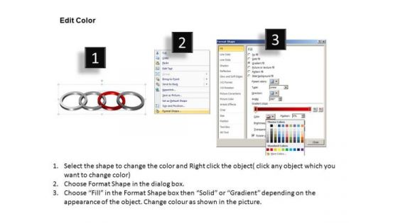 PowerPoint Presentation Designs Chart Rings Ppt Backgrounds