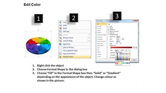 PowerPoint Presentation Designs Circle Process Circular Process Ppt Slides