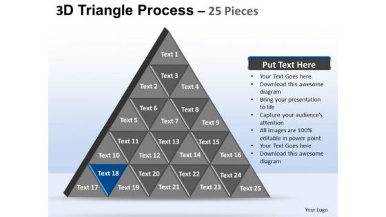PowerPoint Presentation Designs Company Triangle Process Ppt Slides