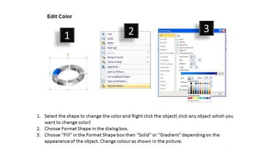 PowerPoint Presentation Designs Cycle Process Ring Process Ppt Template