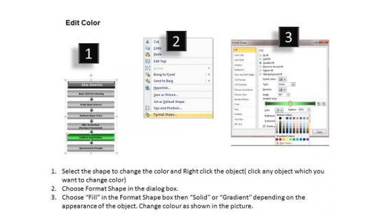 PowerPoint Presentation Designs Editable Steps To Sell Ppt Process