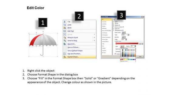 PowerPoint Presentation Designs Graphic Umbrella Chart Ppt Slides