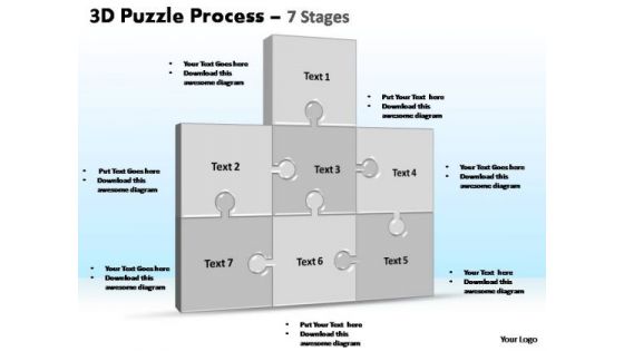 PowerPoint Presentation Designs Image Puzzle Process Ppt Backgrounds