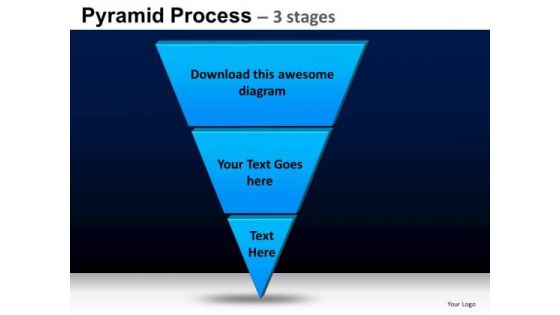 PowerPoint Presentation Designs Process Pyramid Process Ppt Slides