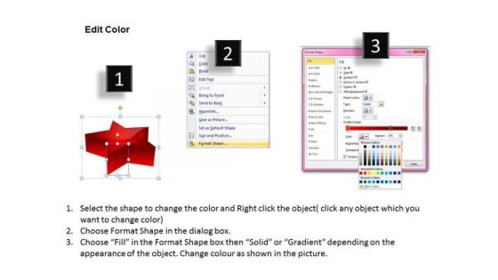 PowerPoint Presentation Designs Sales Stars In Circle Ppt Slides