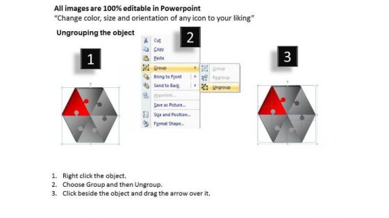 PowerPoint Presentation Designs Strategy Hexagon Puzzle Ppt Design Slides